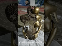 스테인레스 스틸 조각